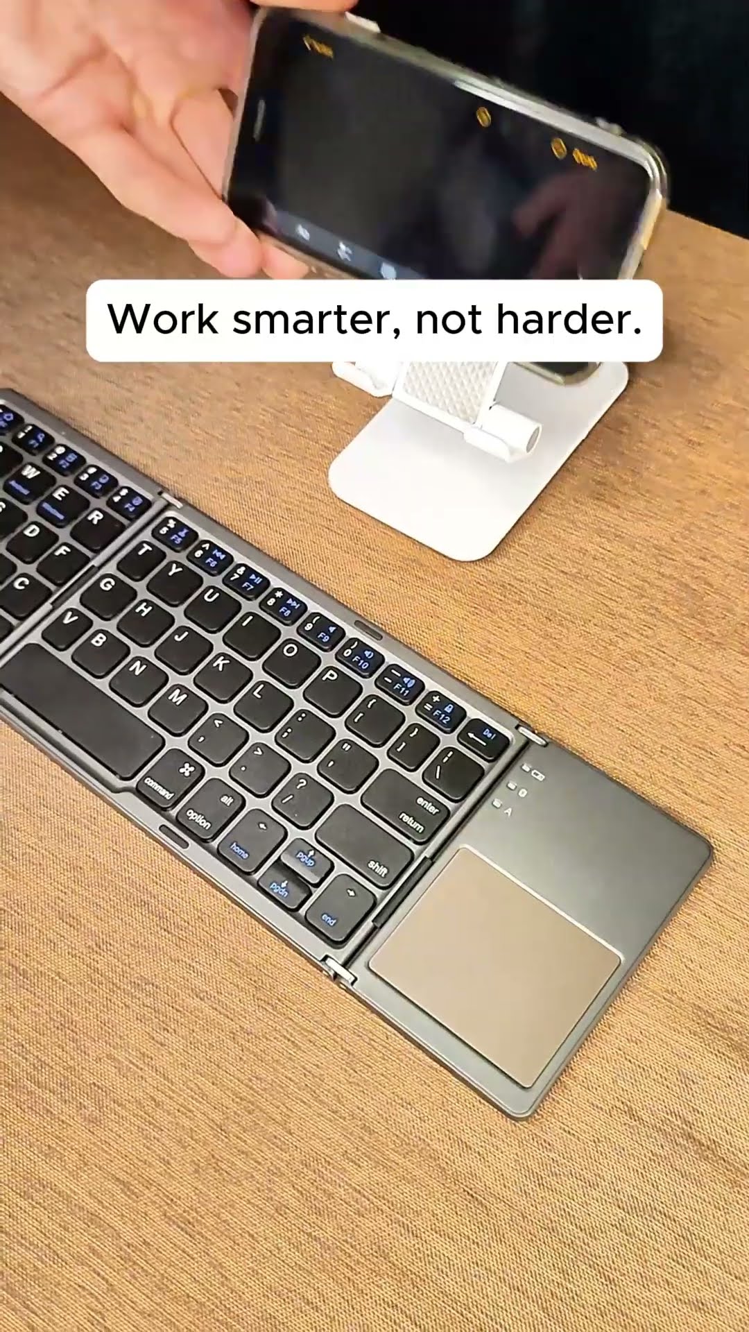 Universal Mini Foldable Wireless Keyboard with Touchpad ?✅ Product Link in Bio ( # 1978 )