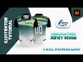 Sublimation Jersey Design | Adobe Illustrator | Tutorial | Sublimation Printing