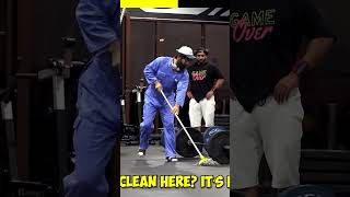 Pro Powerlifter Pretends To Be A Cleaner And Pranks Indian Gym Guys (Via Yt: Anatoly)