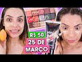 O QUE eu COMPREI com *50 REAIS na 25 DE MARÇO* | você vai se surpreender!