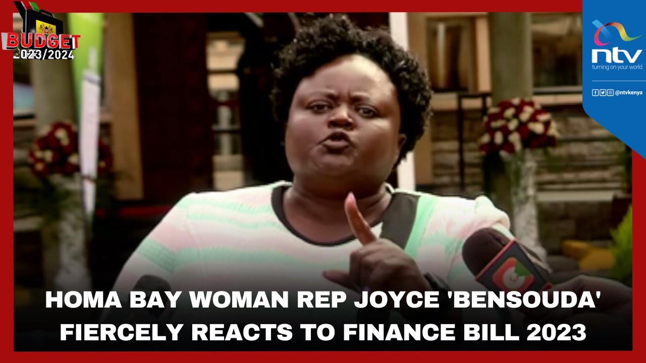 'I'm shocked,' Homa Bay Woman Rep Joyce 'Bensouda' fiercely reacts to Finance Bill 2023