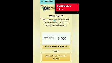 Amazon Quiz Answers today,win 1000, Amazon Fashion Quiz, Quiz on January 15 to  January 24