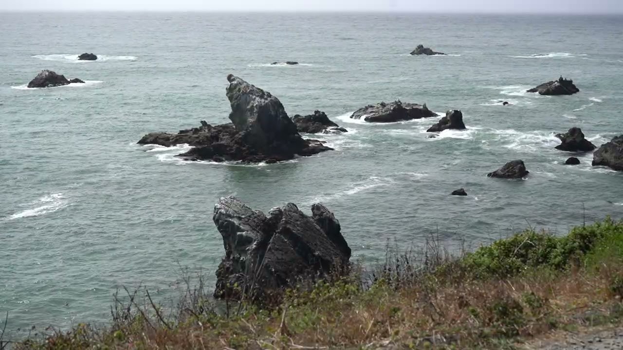 Sounds of  Horns, Thunder & Ocarina On the West Coast - Deep Ambient Soundscape for Sleep & Focus