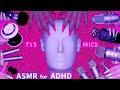 Asmr for ad 715 mics  changing triggers every few seconds no talking 4k
