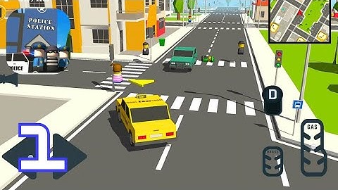 City Drivers: Open World - Taxi Driving Jobs Gameplay Walkthrough Part 1 Android,iOS 
