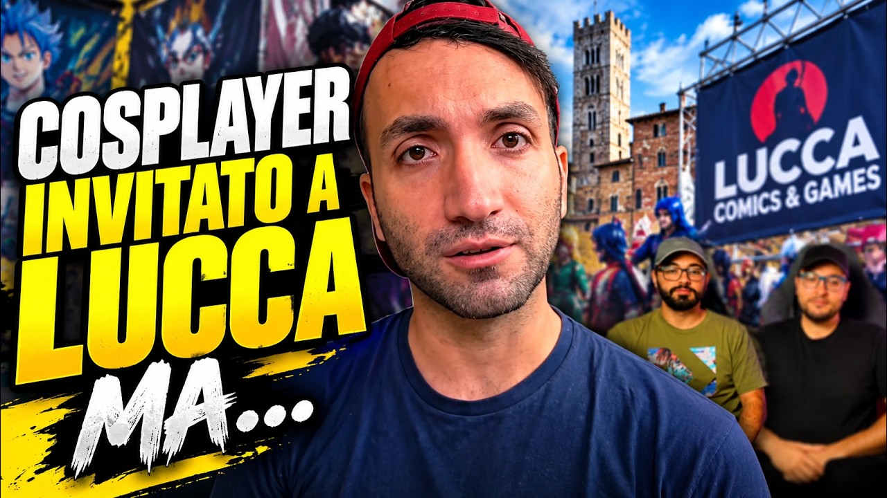 COSPLAYER INVITATO A FARE DA GIURATO A LUCCA COMICS MA...