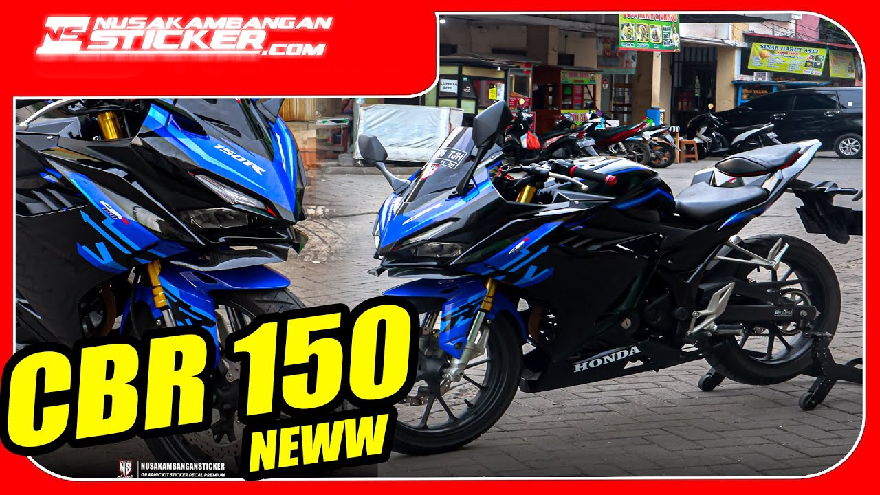 TUTORIAL PASANG DECAL CBR 150 NEW