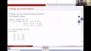 MATH 3191: Finding Inverse Matrices in Python
