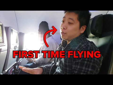 This Man Flies For The First Time