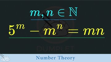 Positive Integer Solutions to 5^m - m^n = mn