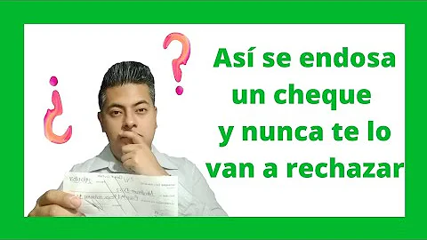 ¿Puede una persona cobrar un cheque con dos nombres?