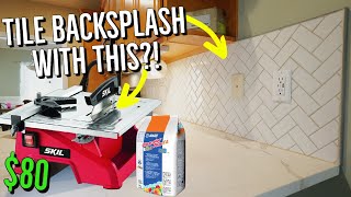 Tiling a Backsplash with the SKIL Wet Tile Saw and UltraColor Grout