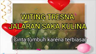 Download Lagu Witing tresno jalaran saka kulino ||  Cinta tumbuh karena terbiasa MP3