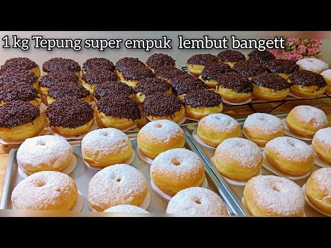 Cara Buat Donat Tepung 1 Kg