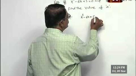 KAB TV_Sr INTER MATHS-2A CLASS BY G.SRINIVAS REDDY ON QUADRATIC EQUATIONS - 3