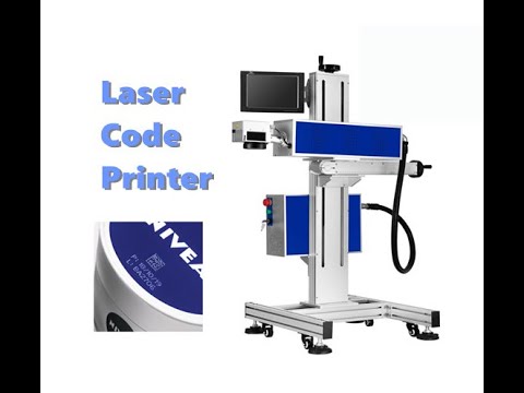 Automatic Laser code printer for bottle code and date
