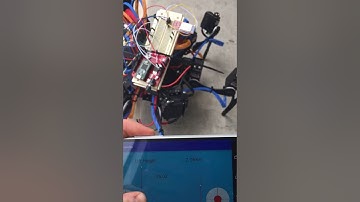 Hexapod robot with Android app control