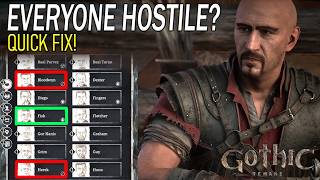 How to Make Hostile NPCs Friendly Again  Gothic 1 Remake