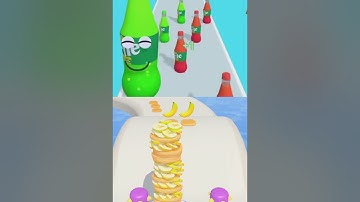 Juice Run vs Pancak Run All Level Gameplay Android,iOS - NEW APK MEGA UPDATE Very  Satisfying