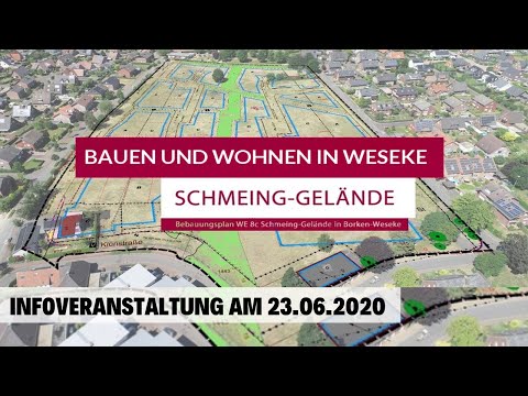 Infoveranstaltung zur Vergabe von Baugrundstücken auf dem ehemaligen Schmeing-Gelände in Weseke