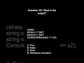 .NET Programming Interview Question #24| C# MCQ for Practice