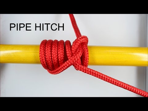 How To Tie The Pipe Hitch Knot