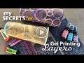 My Secrets to Complex Layered Gel Prints–Tutorial Tidbits