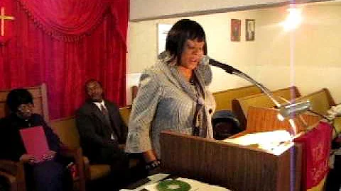37TH ST BAPTIST CHURCH~Minister Joyce Whitfield!