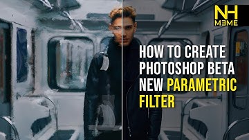 How to Create Photoshop Beta new Parametric Filter #Parametric #oilpaint #Beta #photoshop#aisacup