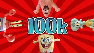 We Got 100k Subscribers! by SpongePlushies 69,991 views 10 months ago 1 minute, 53 seconds