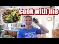 COOK WITH ME EASY FAMILY DINNER | HEALTHY DINNER IDEA | FRUGAL FIT MOM VLOGMAS #10