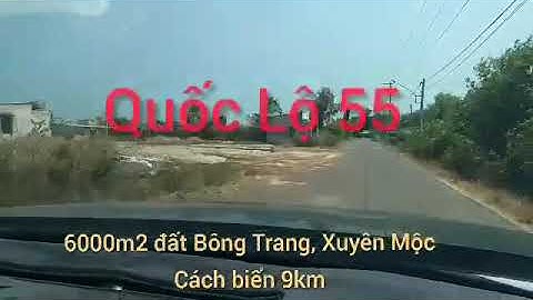 Bán đất xã bông trang huyện xuyên mộc bà rịa vũng tàu