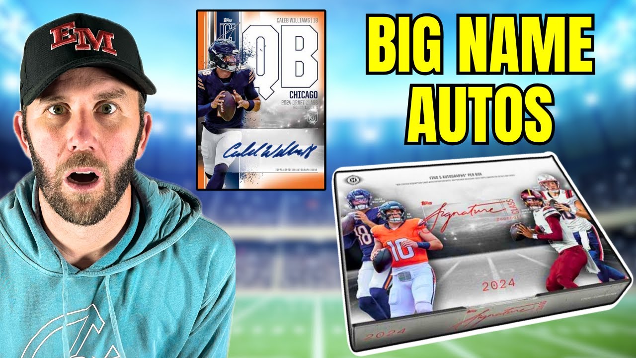 JAYDEN DANIELS AUTO CHASE! 2024 Topps Signature Class Football