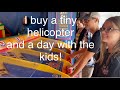 I buy a tiny helicopter, visit Fort Edmonton Park and accidentally scare some kids