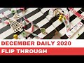 #27 December Daily 2020 Flip Through