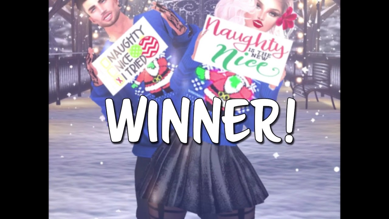 IMVU Weekend Outfit Challenge: Ugly Sweater Winner