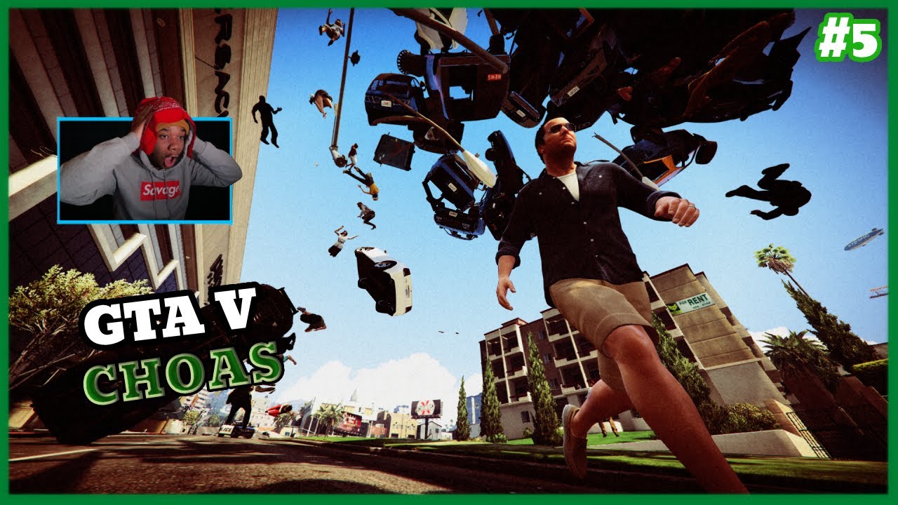 GTA V CHAOS MOD: WITH RANDOM EFFECTS #5 - YouTube