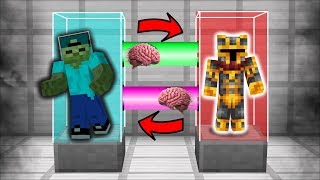 Mc Naveed And Mark Friendly Zombie Swap Brains And Clone Themselves Sync Mod Minecraft Mods