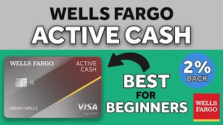 💳 Wells Fargo ACTIVE CASH Card Review (2024): BEST Credit Card for Beginners - 2% Back on Purchases