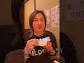 後輩に感動の奢り