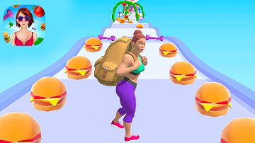 Body Race 🍔🍟🏃‍♀️Latest UPDATE NEW LEVELS UNLOCK Gameplay Walkthrough max Skills Update BR68UJ JH0PL9