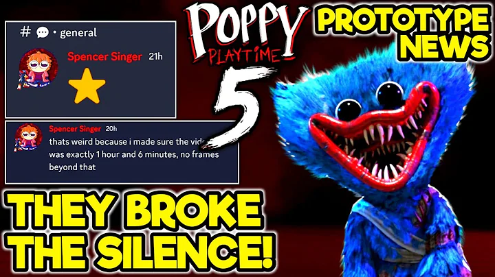Poppy Playtime Chapter 5 - MOB ENTERTAINMENT BROKE the SILENCE with NEW MESSAGES 😃 PROTOYPE NEWS