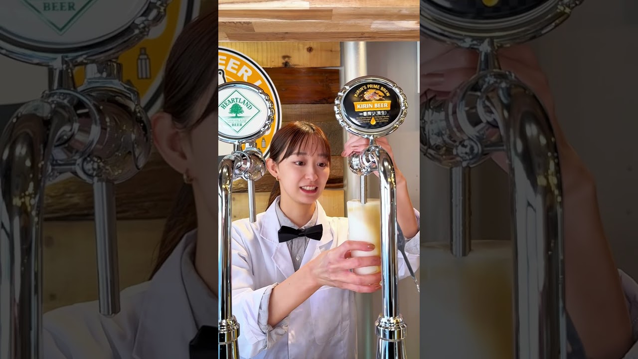 まるでカフェラテの様なマーブルミルコ【PERFECT BEER LABO】