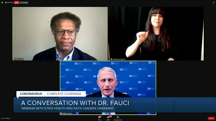 Dr. Fauci takes part in 'Faith & Facts Friday' event with Virginia health, faith leaders