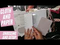 CLOTH AND PAPER November Subscription Box UNBOXING