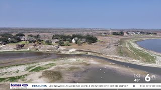 A bird's eye view of Lake Corpus Christi