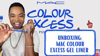 UNBOXING: MAC Colour Excess Gel Pencil| Swatch and Review