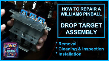 How to Repair a Williams Pinball Drop Target Assembly – Fix Reset Issues!