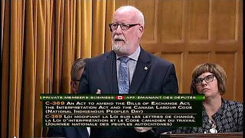 Speech - C-369 - National Indigenous Peoples Day - September 24, 2018