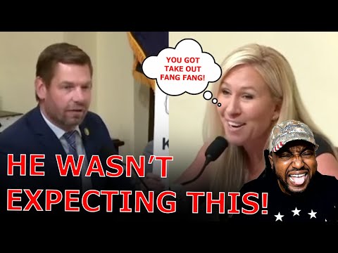 Marjorie Taylor Greene CONFRONTS Eric Swalwell For Clapping Chinese Spy Cheeks During House Hearing!